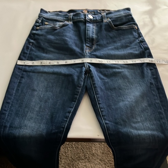 7 For All Mankind The High Waist Skinny Size 27 - Picture 5 of 16